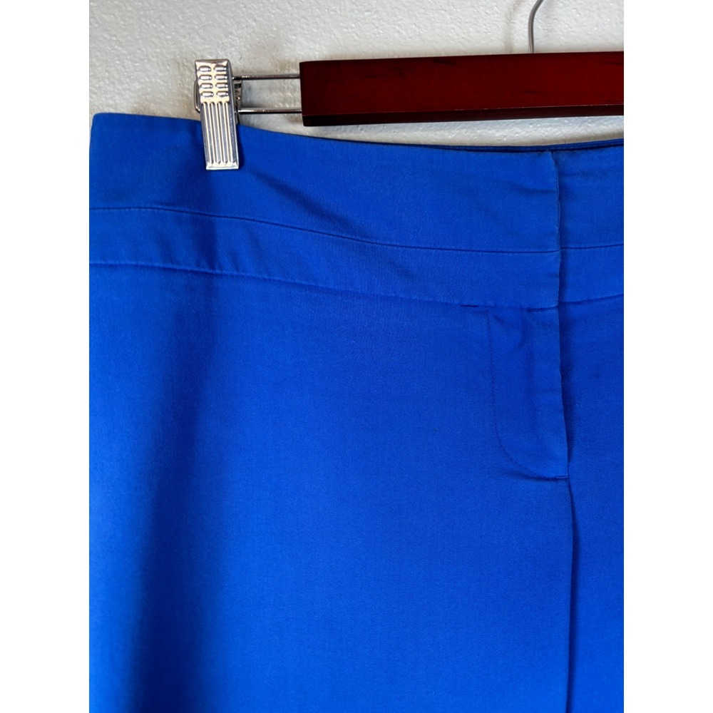 Apt. 9 Royal Blue Cropped Ponte Capris - Picture 2 of 9